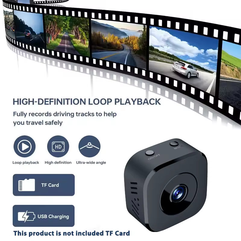 The GuardVision™ delivers professional-grade surveillance in a discreet, compact frame. Featuring Full-Color Night Vision, it captures vivid detail even in total darkness.