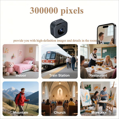 The GuardVision™ delivers professional-grade surveillance in a discreet, compact frame. Featuring Full-Color Night Vision, it captures vivid detail even in total darkness.