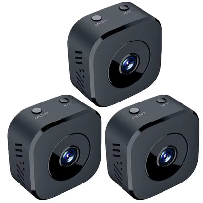 The GuardVision™ delivers professional-grade surveillance in a discreet, compact frame. Featuring Full-Color Night Vision, it captures vivid detail even in total darkness.